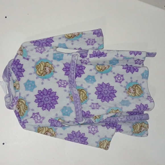 Disney frozen bathrobe with tye straps - Picture 3 of 3